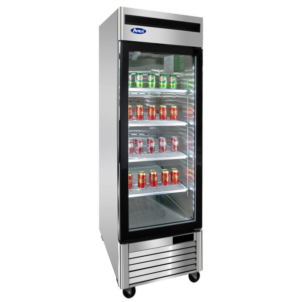 ATOSA MCF8705GR – Bottom Mount (1) One Glass Door Refrigerator