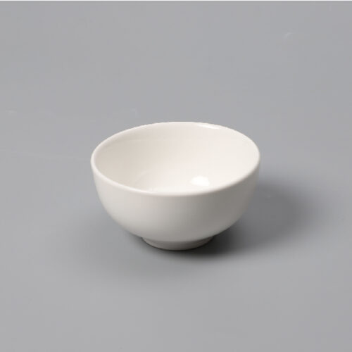 4.5” White Ceramic Bowl