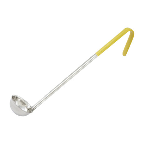 One-Piece Stainless Steel Ladle, Color-Coded Handles