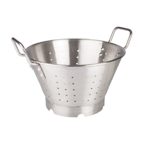 Colander with Handles & Base, Heavy-Duty Stainless Steel