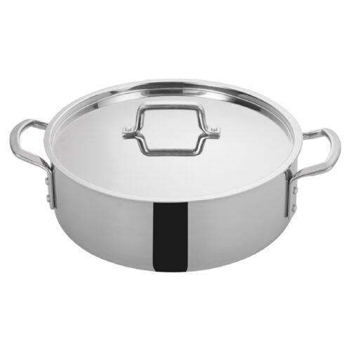Tri-Gen™ Tri-Ply Stainless Steel Brazier w/Cover