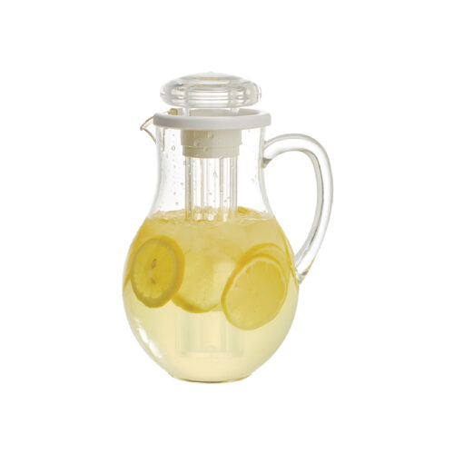 Water Pitcher with Ice Tube Core, 64 oz