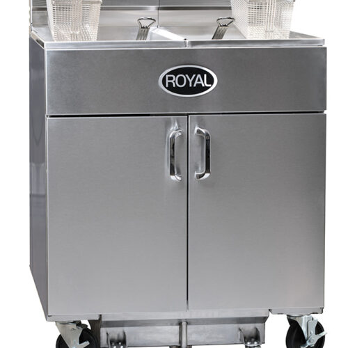 ROYAL 75 lb. High Efficiency Fryer with Built-in Filter