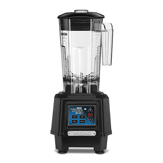 WARING COMMERCIAL Torq – 2.0 2 HP Blender w/Electronic Touchpad Controls, 60-Second Countdown Timer