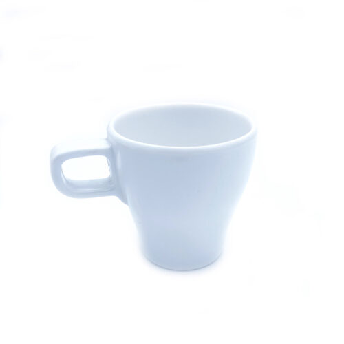 White Melamine Cup, 3.25