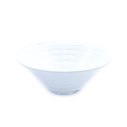 White Melamine Bowl, 9