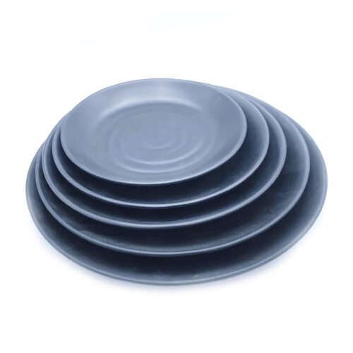 Black Melamine Plate, Various Sizes