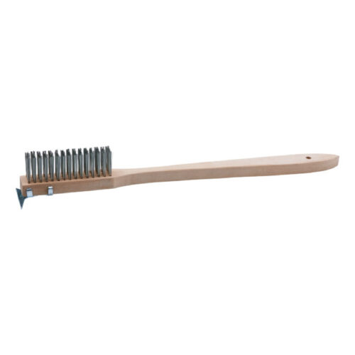 20″ Scratch Brush with Wire Bristles