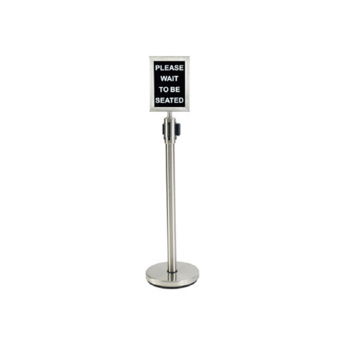 Stanchion Top Sign Frame