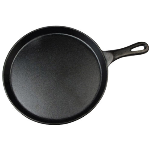 Grill Pan, Cast-Iron, 10″Diameter