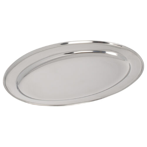 Oval Platter, Stainless Steel