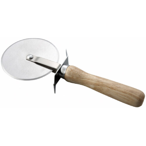 4″ Pizza Cutter with Wooden Handle