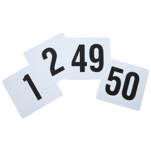 Plastic Table Numbers