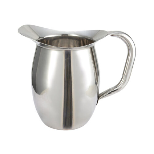 Bell Pitcher, Stainless Steel w/ Ice Guard