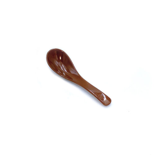 Brown Soup Spoon, Gloss Finish