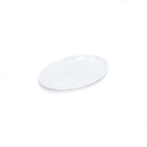 White Oval Plate, Various Sizes