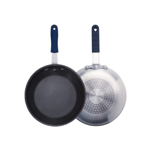 Induction Ready Aluminum Fry Pan, Stainless Steel Bottom, Non-Stick