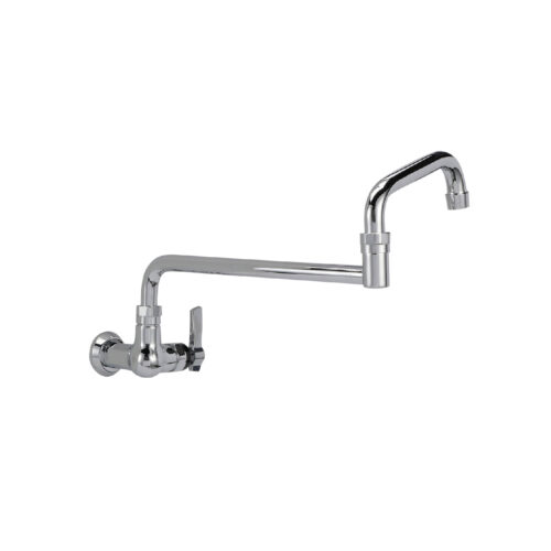 ENCORE Brass Chrome Plated Single Wall Mount Faucet w/18