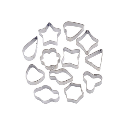 Cookie Cutter Set, Various Shapes, Stainless Steel