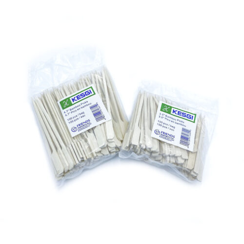 Bamboo Picks, 100pcs/bag, Various Lengths