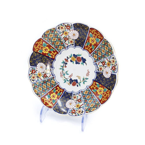 Flower-Shaped Plate/Dish, Traditional Chinese Pattern, Various Sizes
