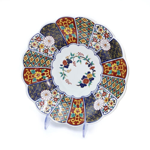 Flower-Shaped Plate/Dish, Traditional Chinese Pattern, Various Sizes