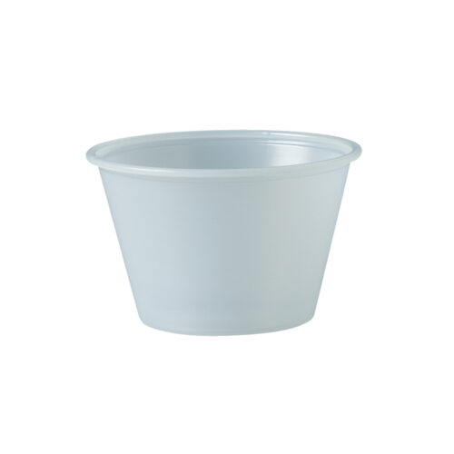 Plastic Sauce/Portion Cup & Lid, Various Capacity