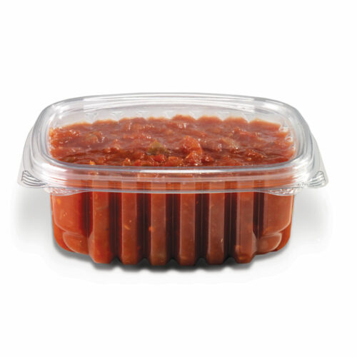 12oz Clamshell Container (Flat Lid), 200pcs