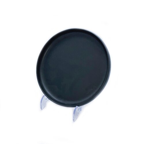 Black Round Plate, Various Sizes
