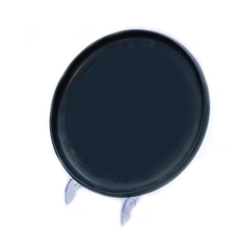 Black Round Plate, Various Sizes