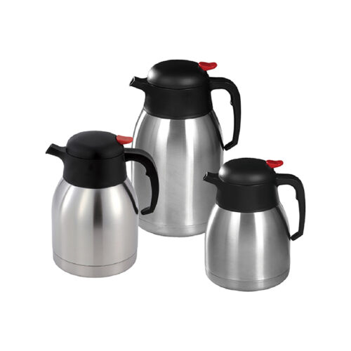 Thermal Carafe, S/S Lined, Push Button, Various Capacity