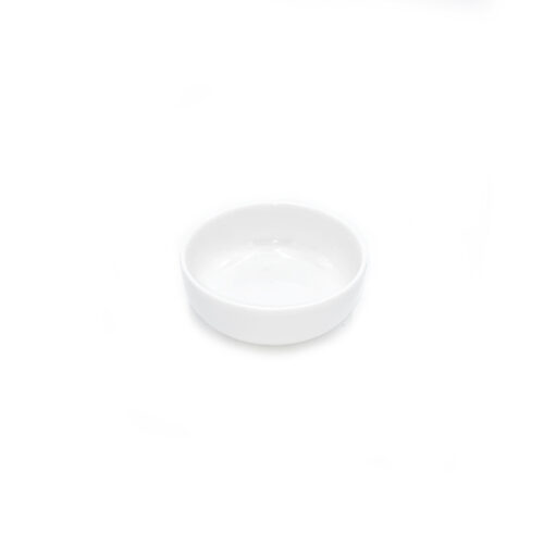 White Sauce Dish/Small Bowl, 4.25'' Diameter, Gloss Finish