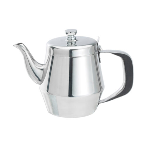 S/S Gooseneck Teapot, Various Capacity