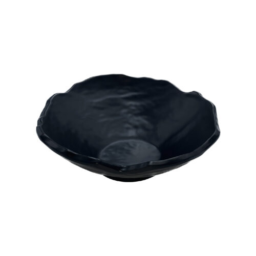Black Bowl w/Stone Texture, Various Sizes