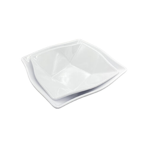 White Square Bowl/Dish, Various Sizes