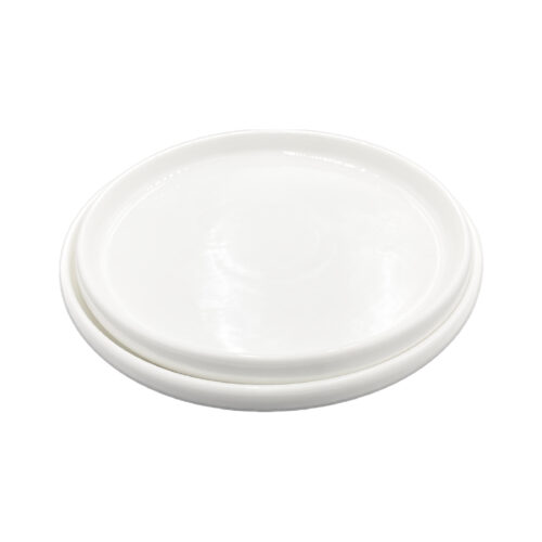 White Round Plate, Various Sizes